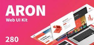 Aron – Figma Premium Web UI kit