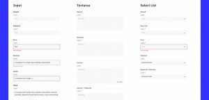 Figma form builder components