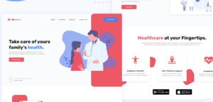 Figma Medical Landing Page Template